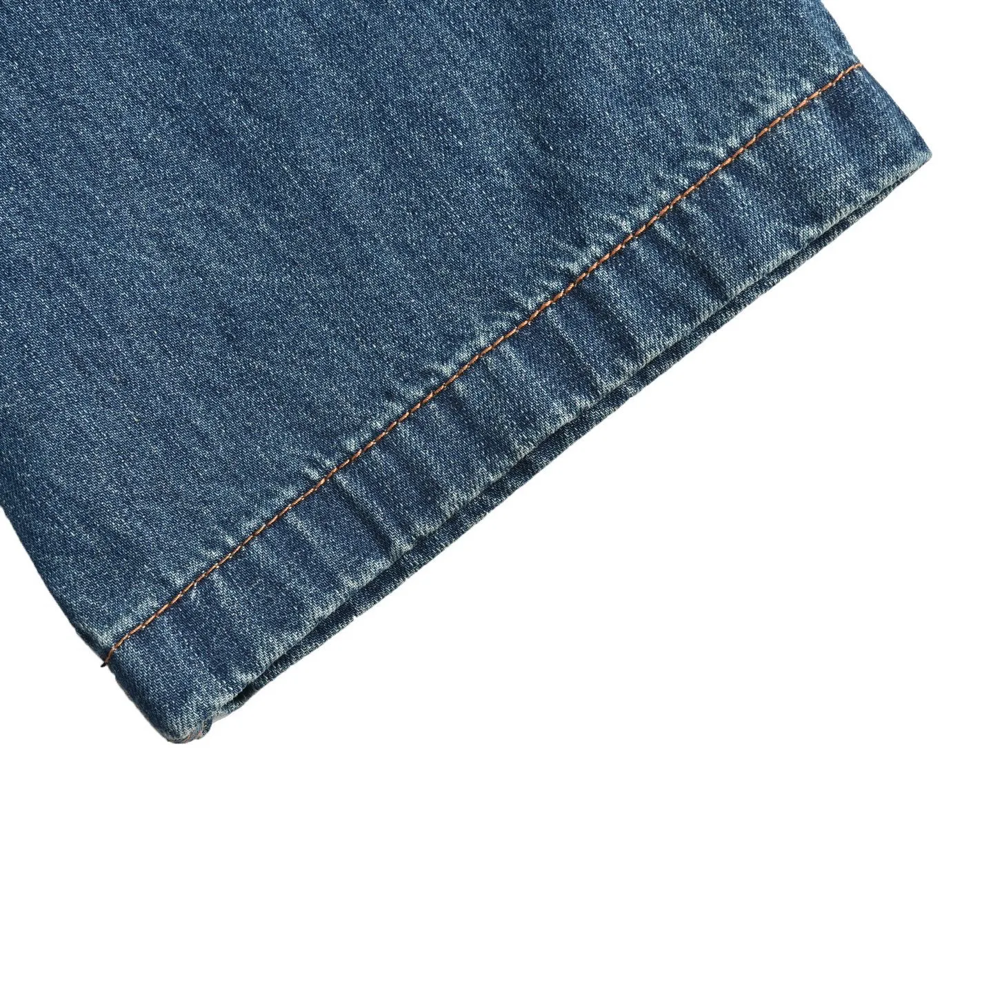 Louis Vuitton/Louis Vuitton Paris catwalk style denim blue short-sleeved shirt